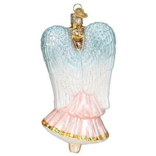 Nativity Angel Christmas Tree Blown Glass Ornament by Old World Christmas