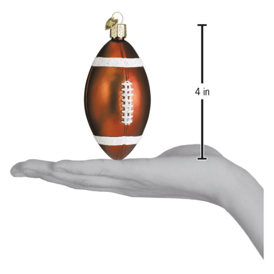 Football Old World Christmas Ornament