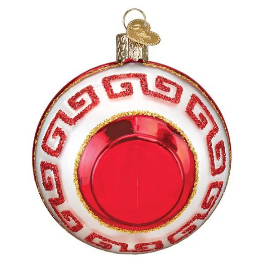 Bowl of Ramen Blown Glass Tree Ornament by Old World Christmas