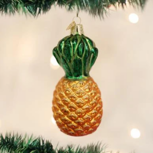 Pineapple Old World Christmas Ornament