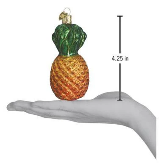 Pineapple Old World Christmas Ornament