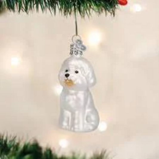 Bichon Frise Old World Christmas