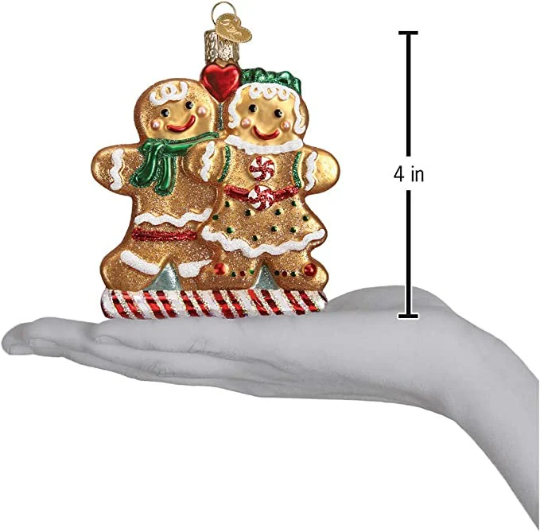 Gingerbread Friends Old World Christmas Ornament