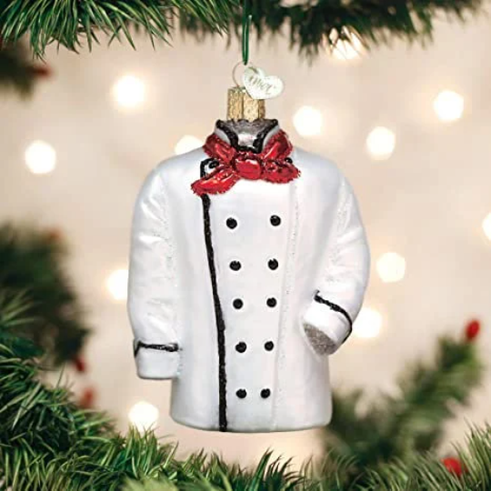 Chef's Coat Old World Christmas Ornament