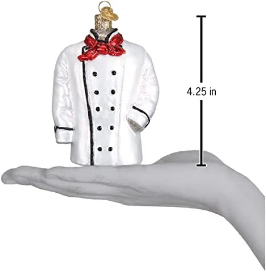 Chef's Coat Old World Christmas Ornament