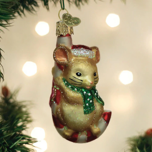 Christmas Mouse Old World Christmas Ornament