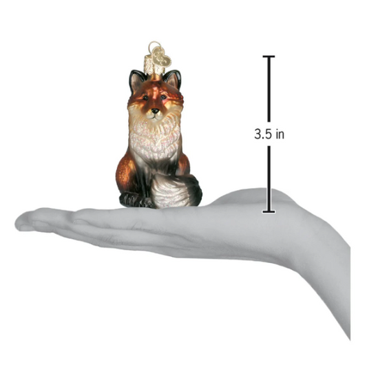Red Fox Old World Christmas Ornament