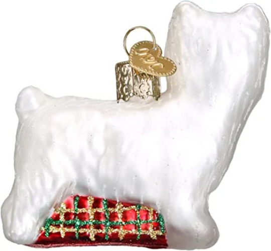 Westie Terrier Old World Christmas Ornament