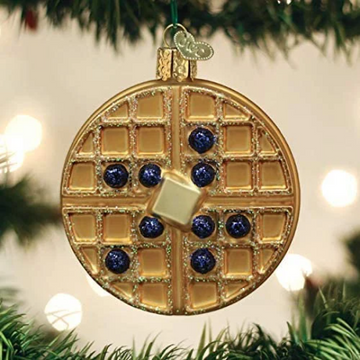 Waffle Old World Christmas Ornament