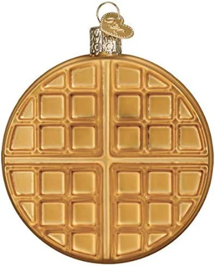 Waffle Old World Christmas Ornament