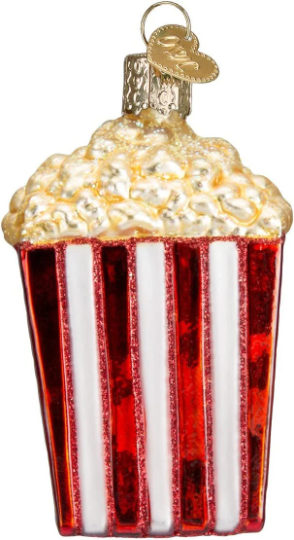Popcorn Old World Christmas Ornament