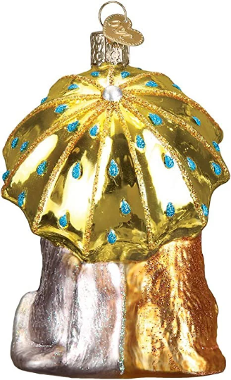 Raining Cats and Dogs Old World Christmas Ornament