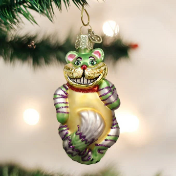 Cheshire Cat Old World Christmas Ornament
