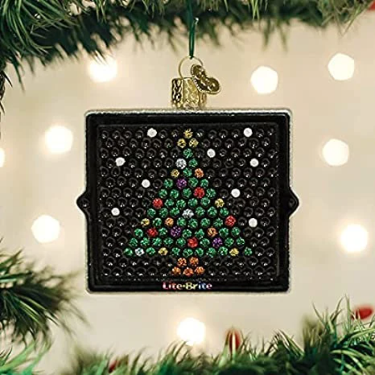 Lite Brite Old World Christmas Ornament