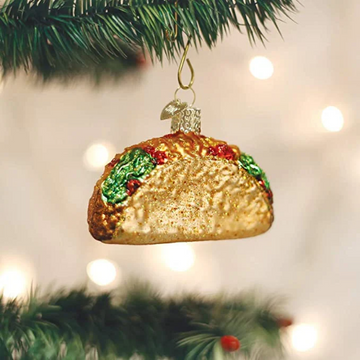 Taco Old World Christmas Ornament