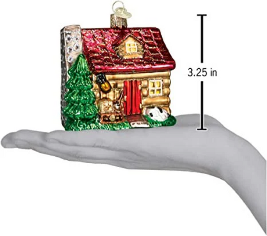 Lake Cabin - Blown Glass Tree Ornament by Old World Christmas