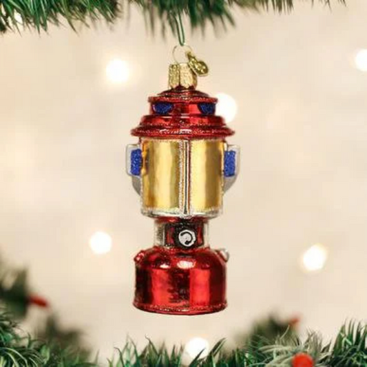 Camping Lantern Old World Christmas Ornament