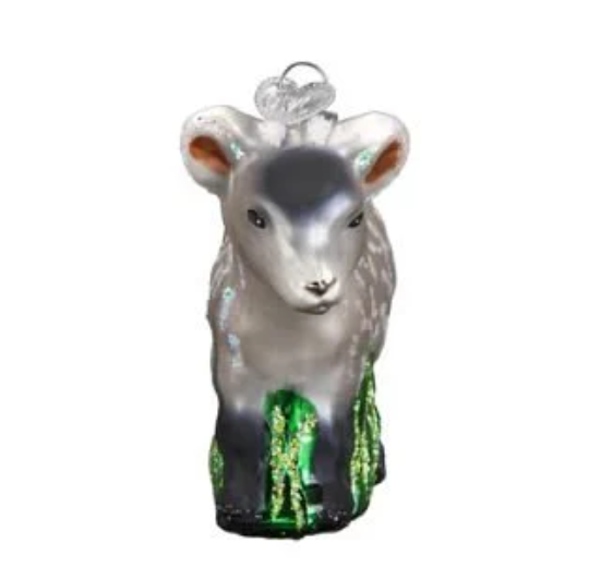 Pygmy Goat Old World Christmas Ornament