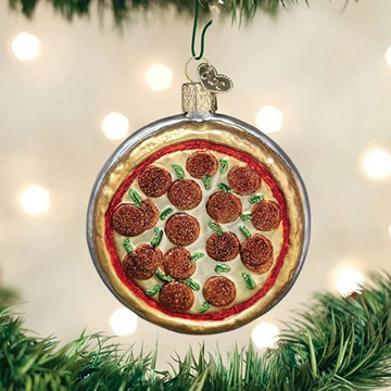 Pizza Old World Christmas Ornament
