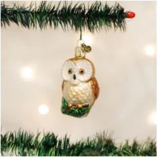 Christmas Owl Old World Christmas Ornament