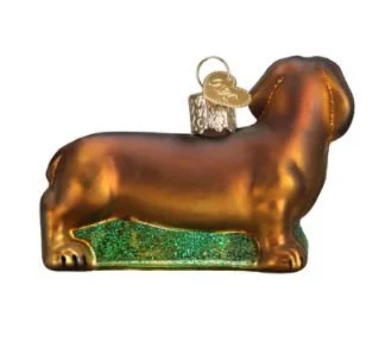 Dachshund Old World Christmas Ornament