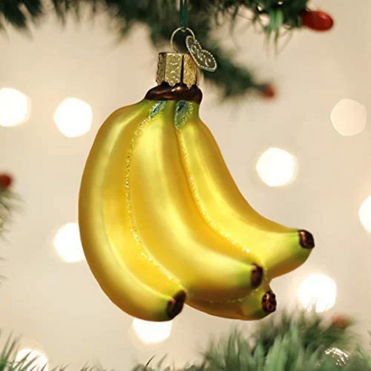 Banana Old World Christmas Ornament