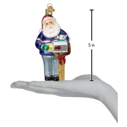 Postman Santa Old World Christmas Ornament