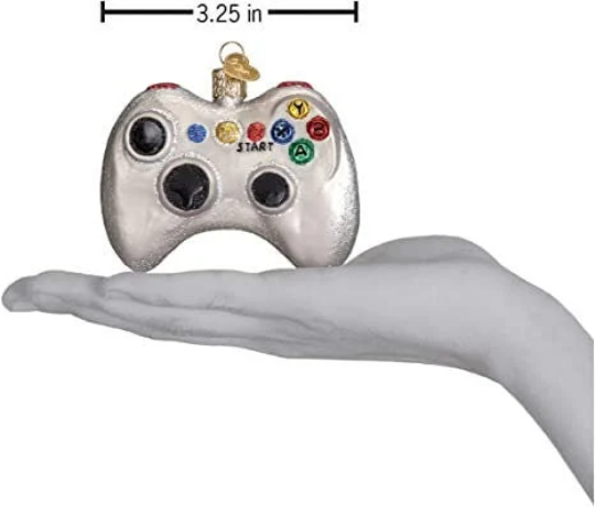 Video Game Controller Old World Christmas Ornament