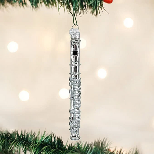 Flute Old World Christmas Ornament