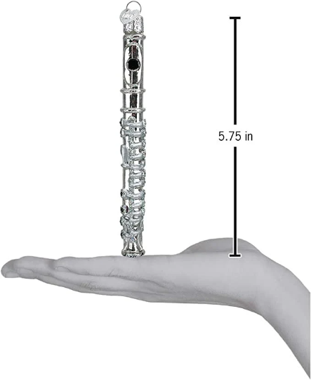 Flute Old World Christmas Ornament