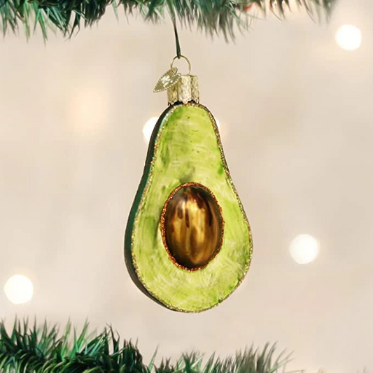 Avocado Old World Christmas Ornament