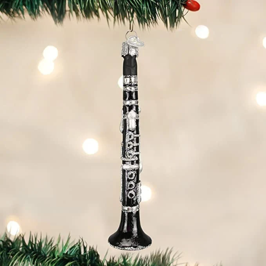 Clarinet Old World Christmas Ornament