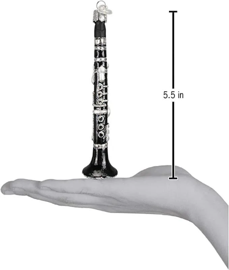 Clarinet Old World Christmas Ornament