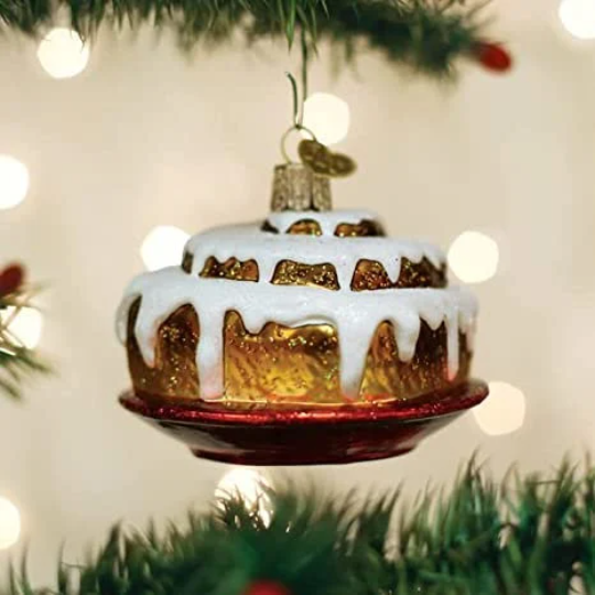 Cinnamon Roll Old World Christmas Ornament