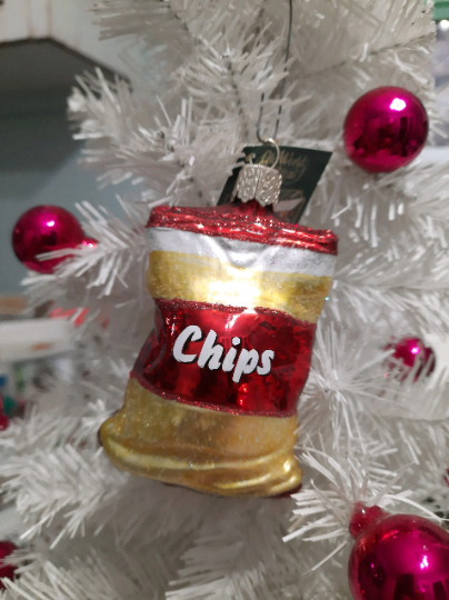 Bag Of Chips Old World Christmas Ornament