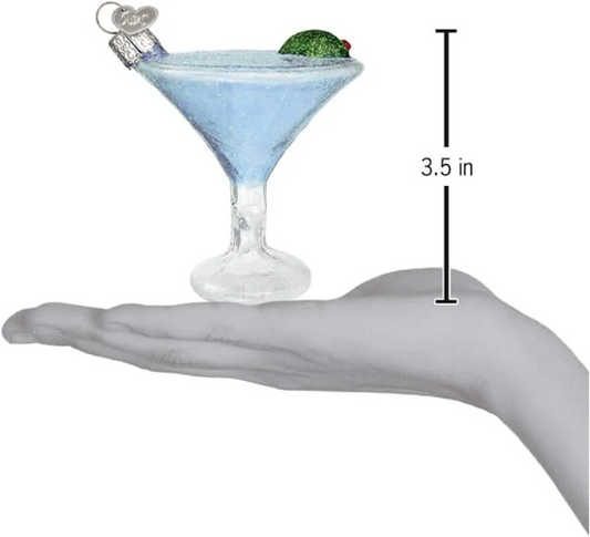 Martini Old World Christmas Ornament