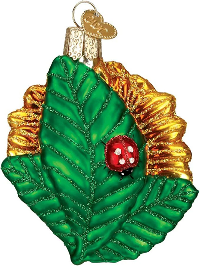 Sunflower Old World Christmas Ornament