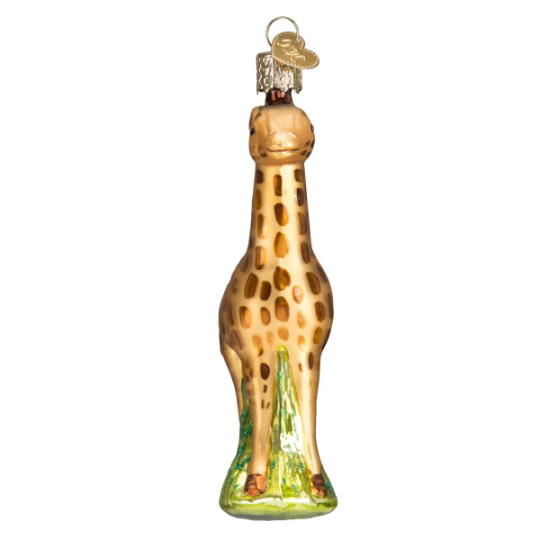 Baby Giraffe Old World Christmas Ornament