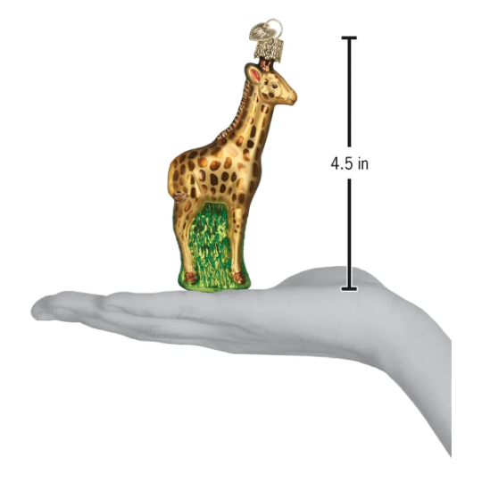 Baby Giraffe Old World Christmas Ornament