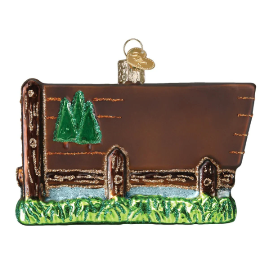 Yellowstone National Park Old World Christmas Ornament