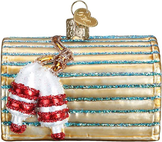 Lobster Trap Old World Christmas Ornament