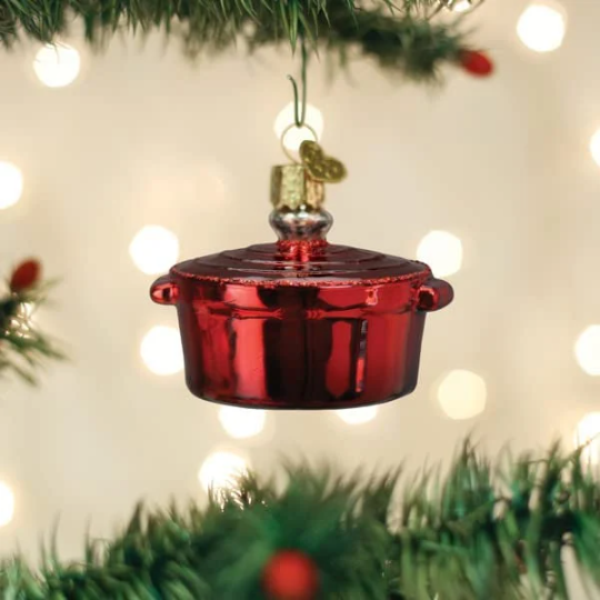 Dutch Oven Old World Christmas Ornament