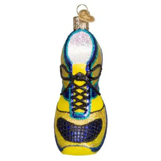 Running Shoe Old World Christmas Ornament