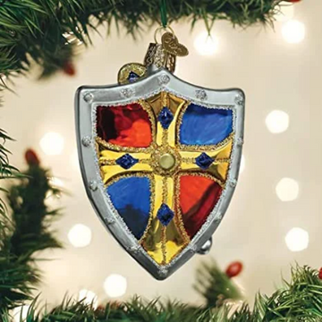 Medieval Armor Old World Christmas Ornament