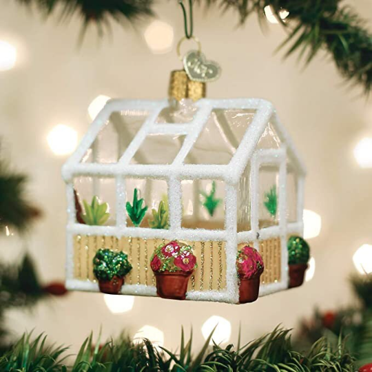 Greenhouse Old World Christmas Ornament