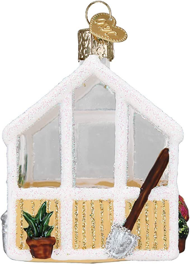 Greenhouse Old World Christmas Ornament