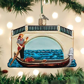 Gondola Old World Christmas Ornament