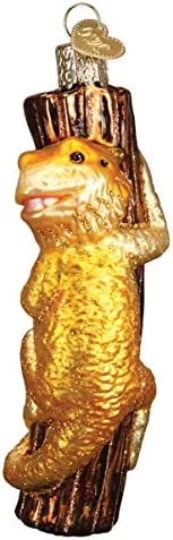 Bearded Dragon Old World Christmas Ornament