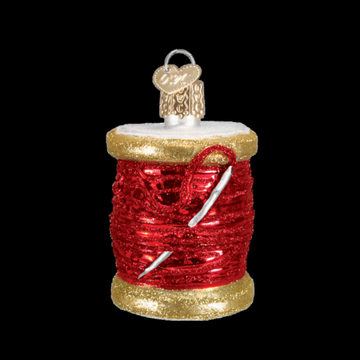 Spool Of Thread Old World Christmas Ornament