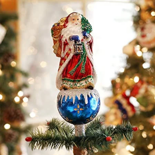 Father Christmas Old World Christmas Tree Topper